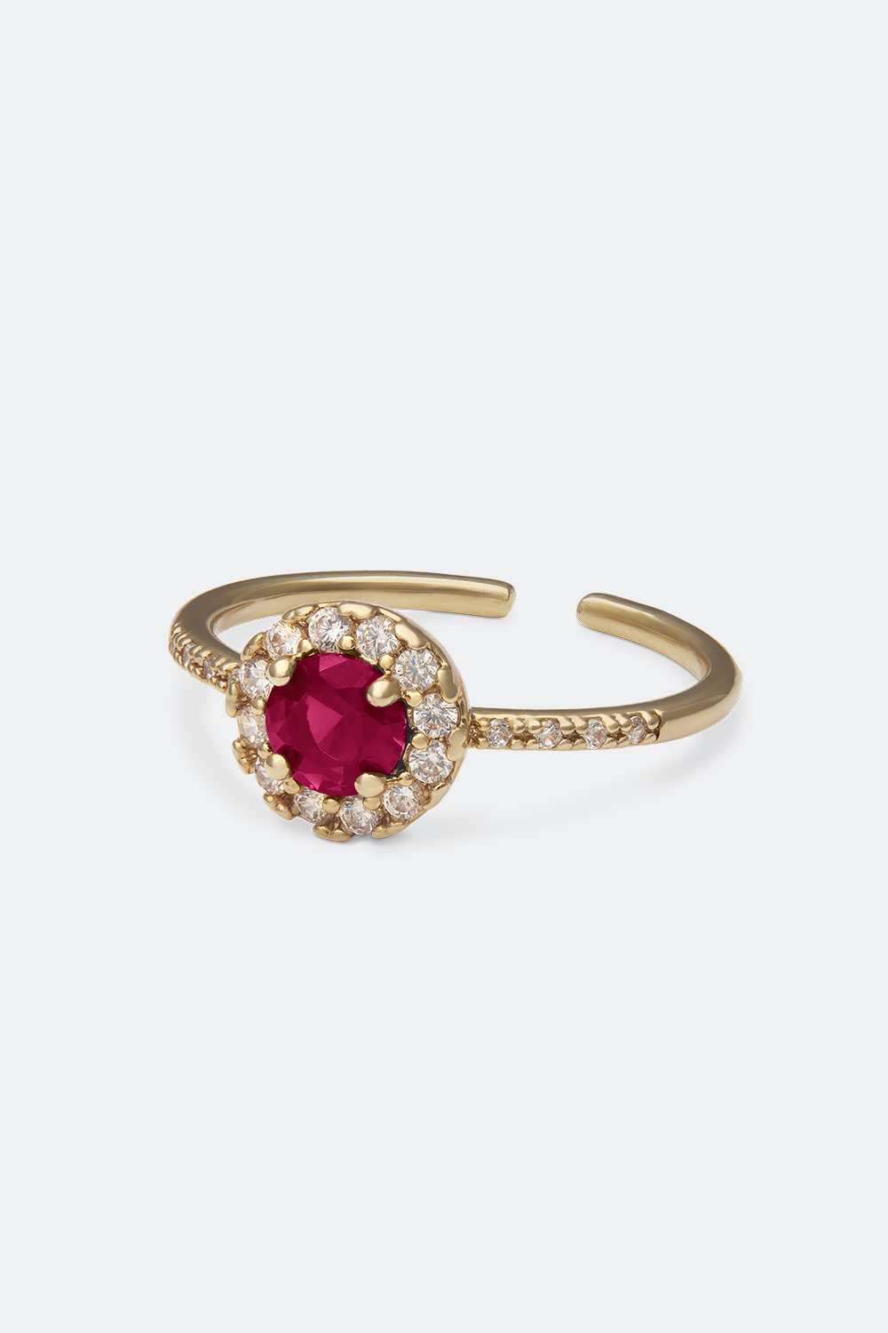 Laurie ring – Pink ruby i gruppen Lily and Rose hos Glitter (256000246002)