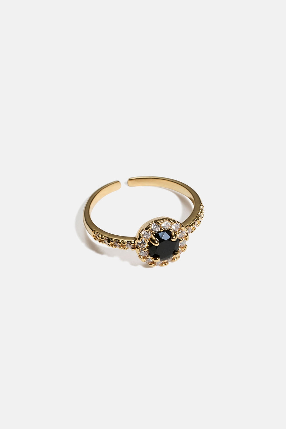 Laurie ring - Jet i gruppen Store week / hos Glitter (256001729002)