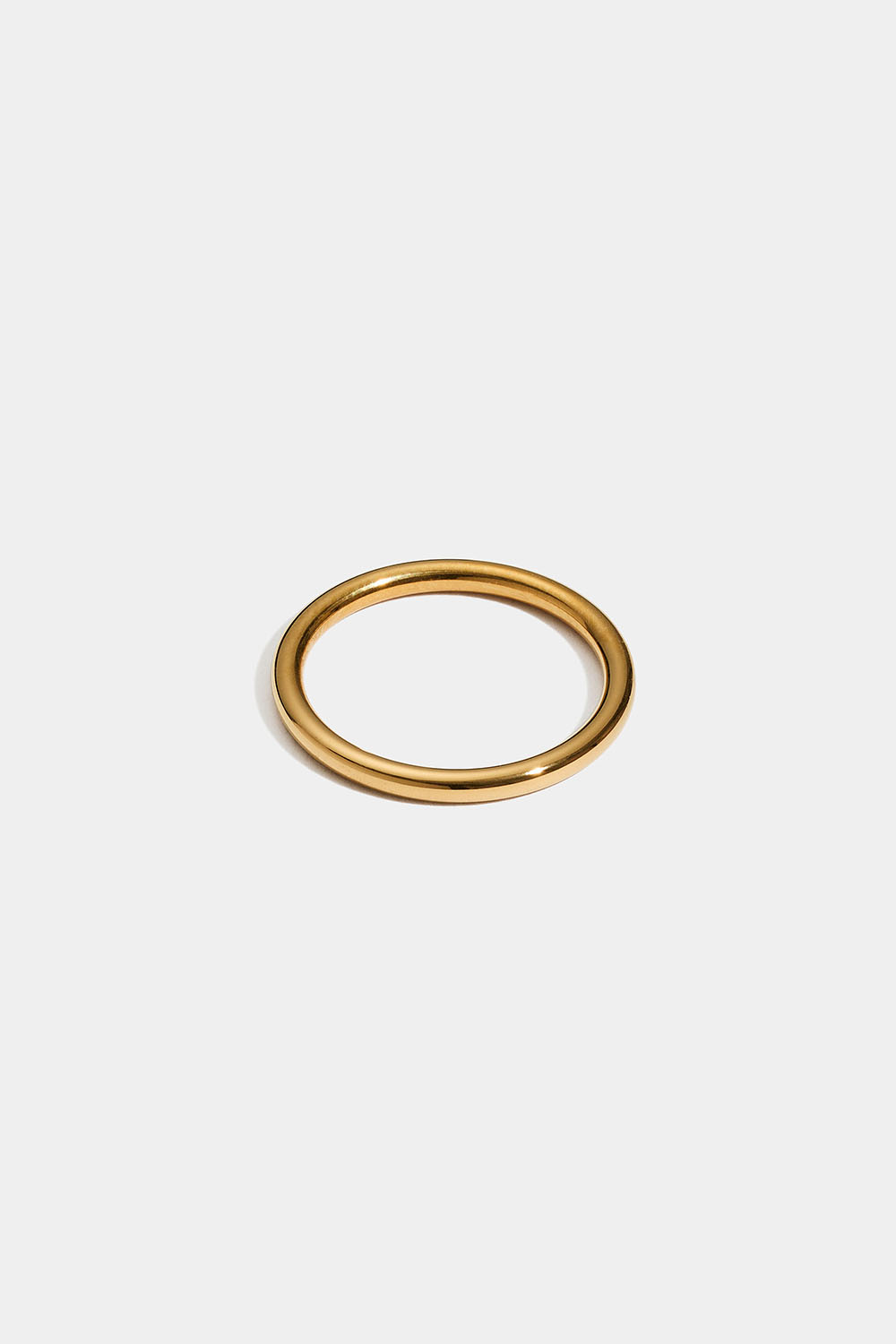 Stålring med 18 karat gull i gruppen Stål / Ringer i stål hos Glitter (2560021420)