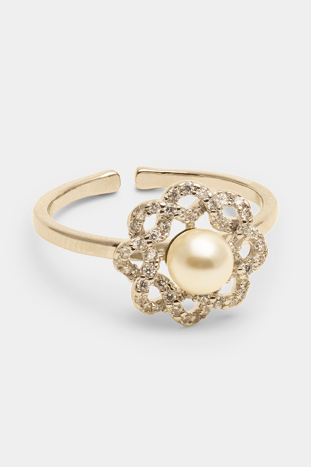 Fleur ring - Ivory i gruppen Lily and Rose - Ringer hos Glitter (256002551000)