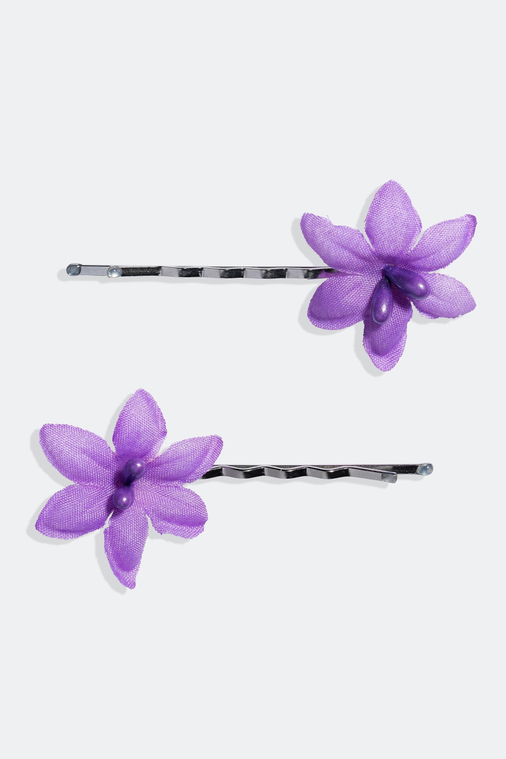 Hårspenne med blomster, 2-pack i gruppen Hårtilbehør / Styling & verktøy / Hårnåler hos Glitter (315949)