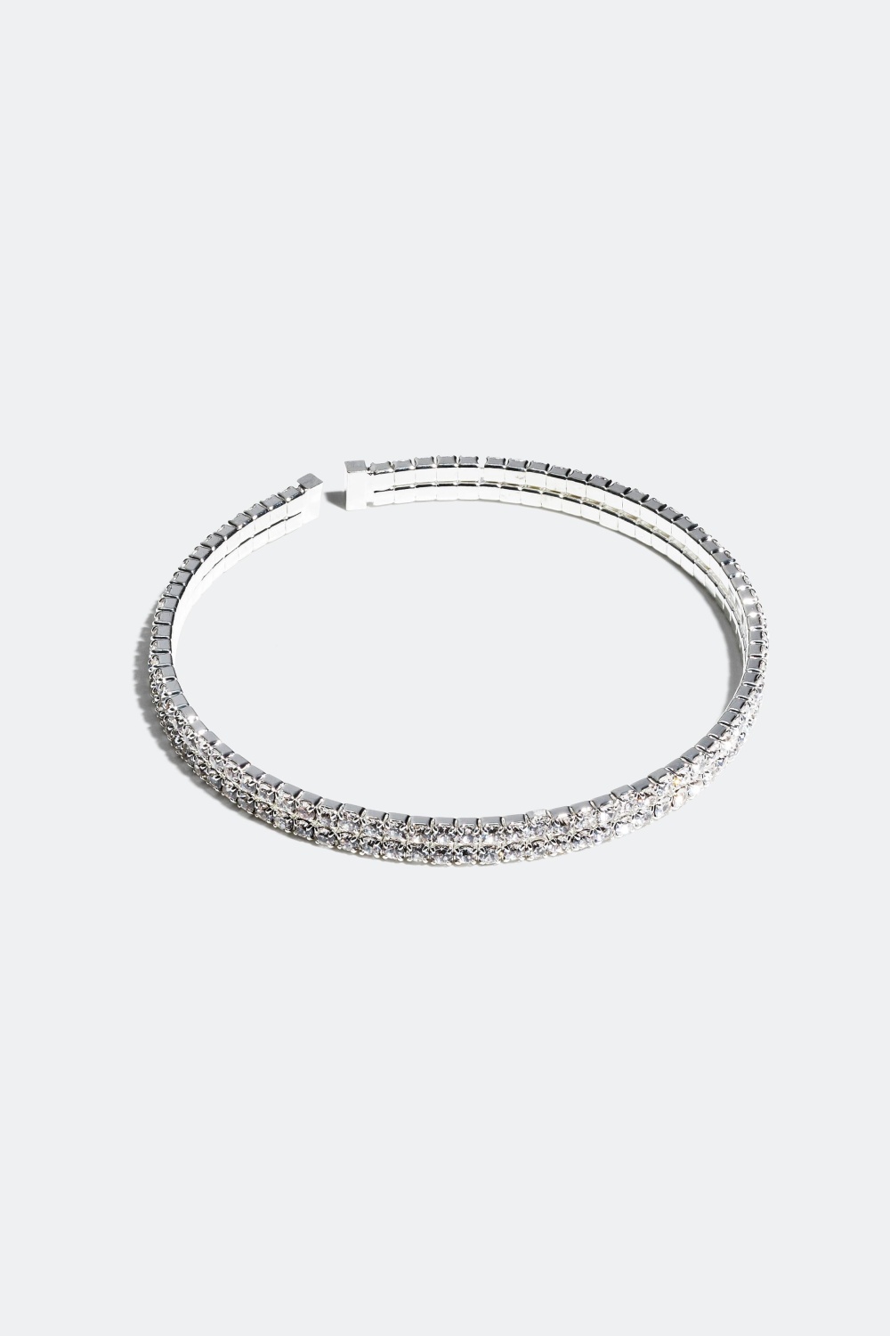 Armbånd med to rader glasssteiner i gruppen Smykker hos Glitter (321914)