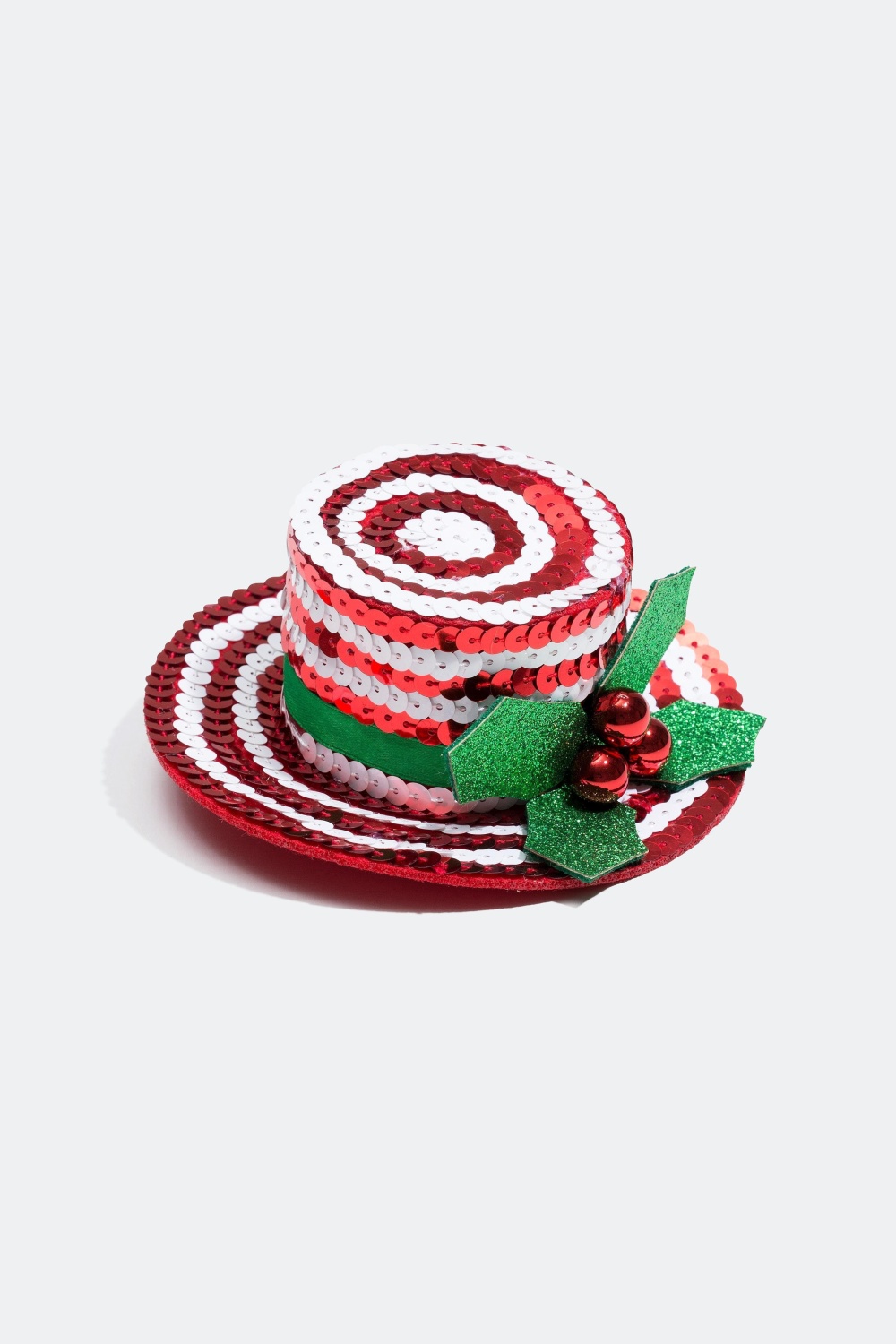 Hårspenne med liten rød hatt i gruppen Jul / Christmas Collection hos Glitter (325008)