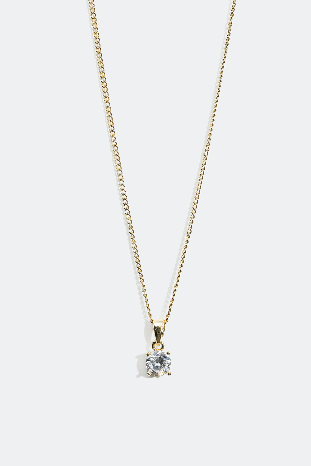 Halslenke med glasstein i gruppen Smykker / Halskjeder / Halskjeder med anheng hos Glitter (327192)