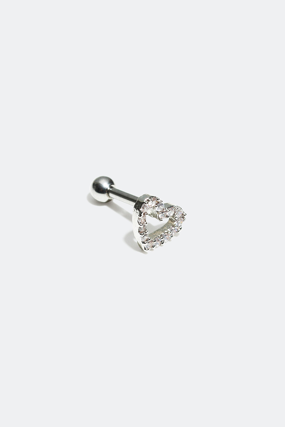 Tragus / helix piercing med hjertemotiv i gruppen Smykker / Piercinger hos Glitter (327630102000)