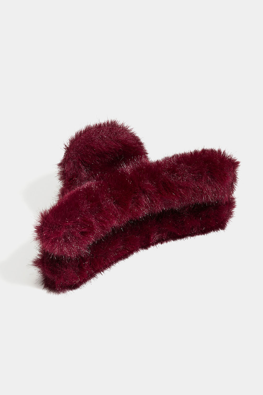 Lett vinrød hårspenne i gruppen Håraccessories / Spenner & klemmer / Hårklyper hos Glitter (331002276300)