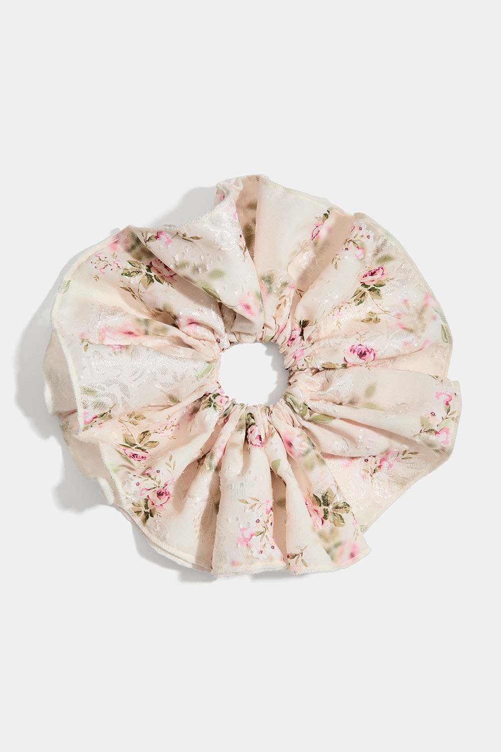 Stor, rosescrunchie i gruppen Håraccessories / Scrunchies / Mega-scrunchies hos Glitter (332001285100)