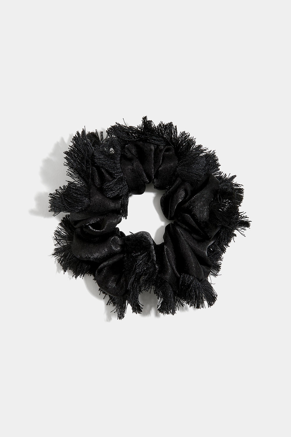 Scrunchie med frynser, sort i gruppen Håraccessories / Scrunchies hos Glitter (332001349000)