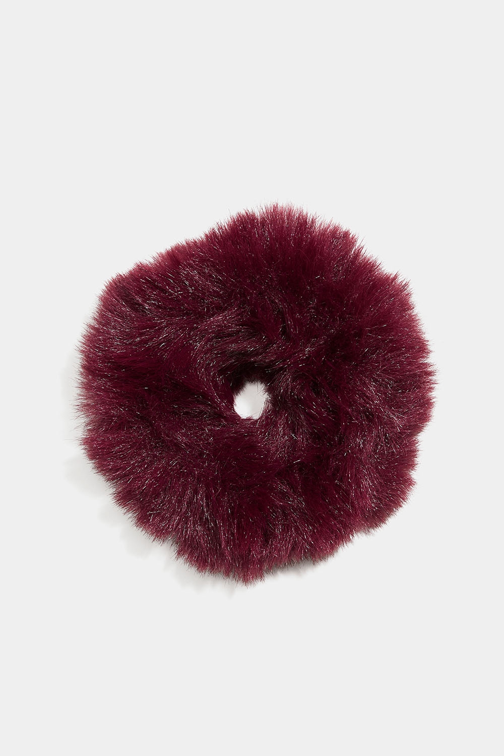 Burgunderfarget fluffy hårstrikk i gruppen Store week / hos Glitter (332001526300)