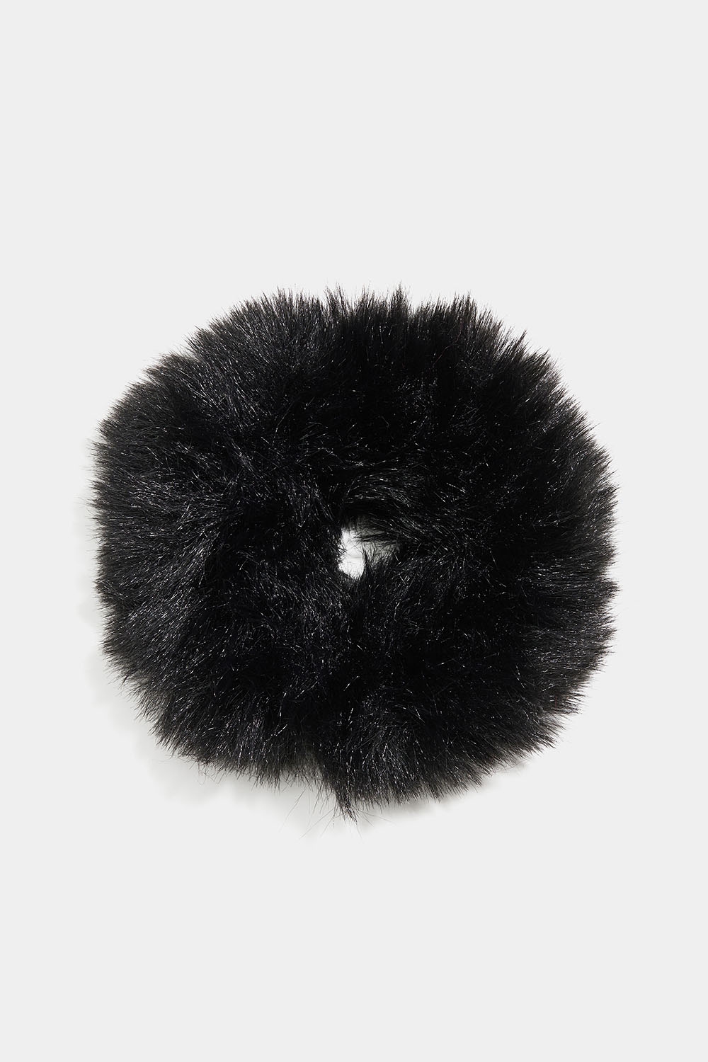 Svart, fluffy hårstrikk i gruppen Store week / hos Glitter (332001529000)