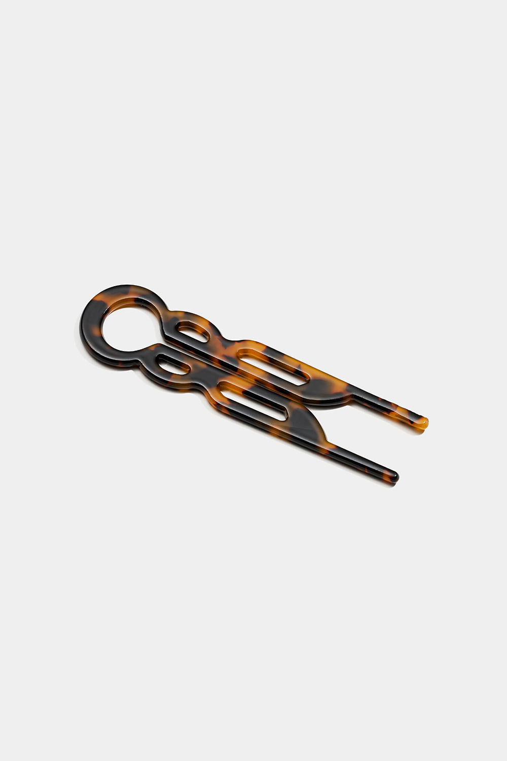 Brun fransk hårnål i plast i gruppen Håraccessories / Franske hårnåler hos Glitter (334001670700)