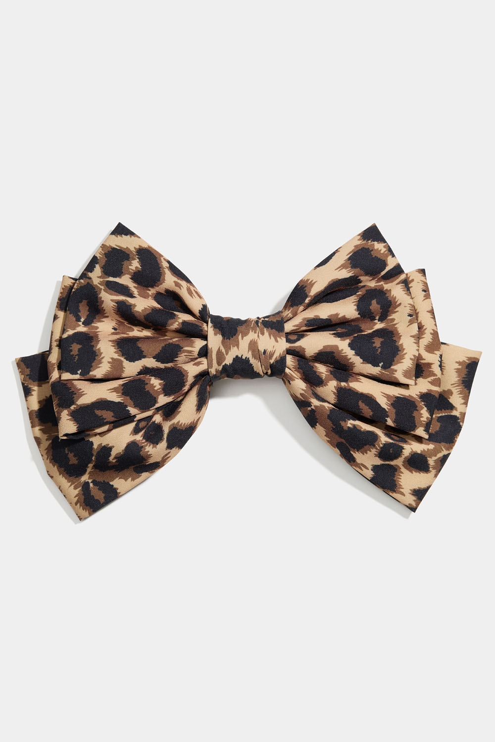 Hårspenne med sløyfe, leopardmønstret i gruppen Håraccessories / Spenner & klemmer / Hårdekorasjon hos Glitter (335001910500)
