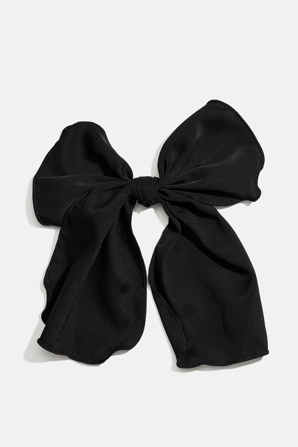 Hårspenne med sløyfe i svart stoff i gruppen Håraccessories / Spenner & klemmer / Hårdekorasjon hos Glitter (335002089000)