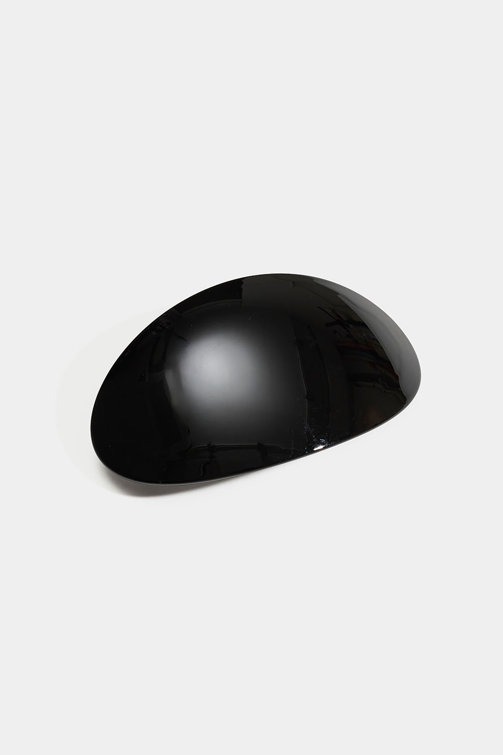 Oval svart hårspenne i gruppen Håraccessories / Spenner & klemmer / Hårspenner hos Glitter (335002209000)