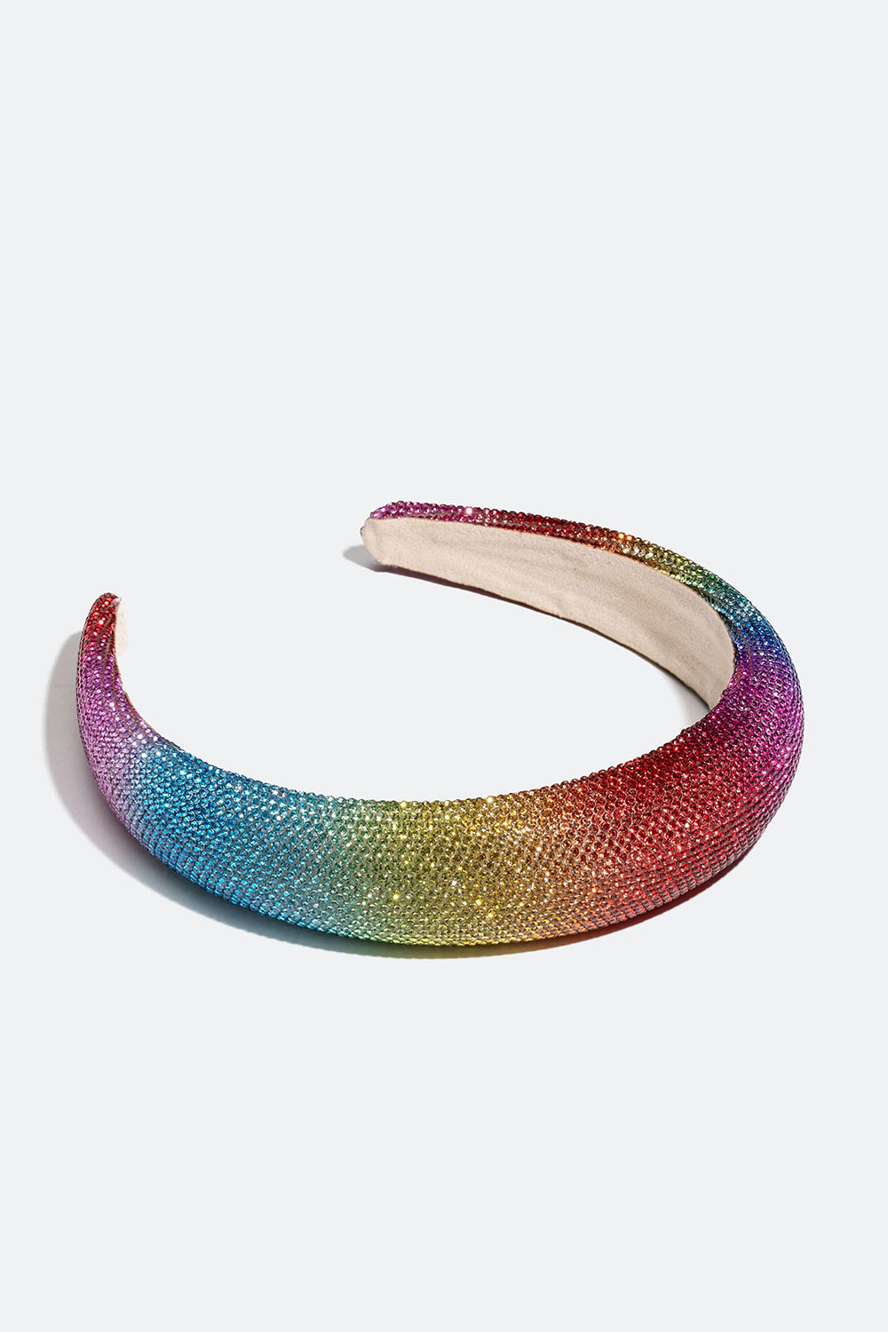 Diadem med glassteiner i regnbuefarger i gruppen Pride hos Glitter (336000819900)