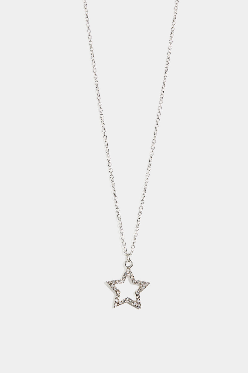 Halskjede til barn med stjerne og strass i gruppen Barn / Barnesmykker / Barnehalskjeder hos Glitter (402000391000)