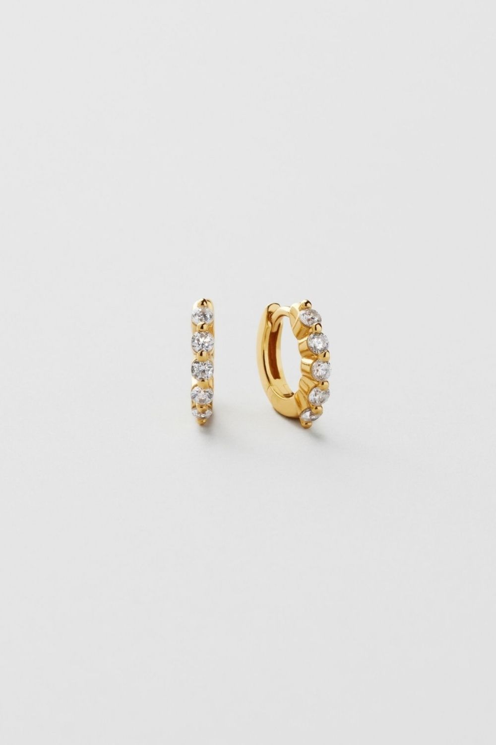 Eternity Hoops 18k Gold Plated i gruppen Safira hos Glitter (553005702002)