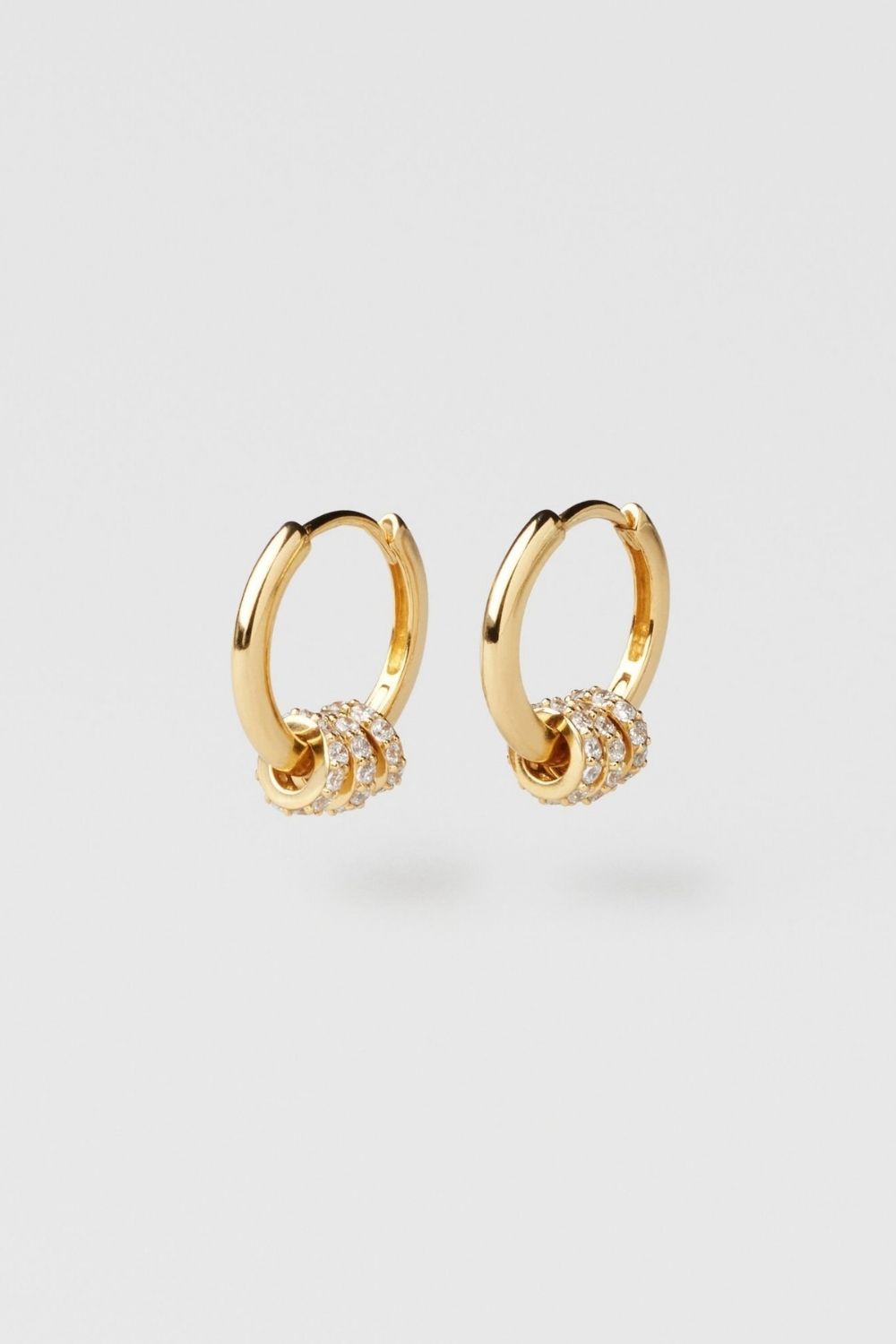 Leone Hoops 24k Gold Plated i gruppen Gullbelagt ekte sølv / Gullbelagte øredobber hos Glitter (553005872002)
