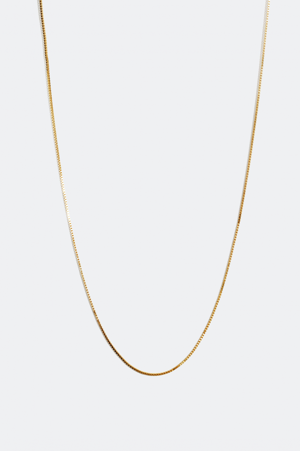 Venetiansk halskjede i ekte sølv, 45 cm i gruppen 18 K Gullbelagt sølv / Halskjeder i 18 K gull hos Glitter (554000272000)