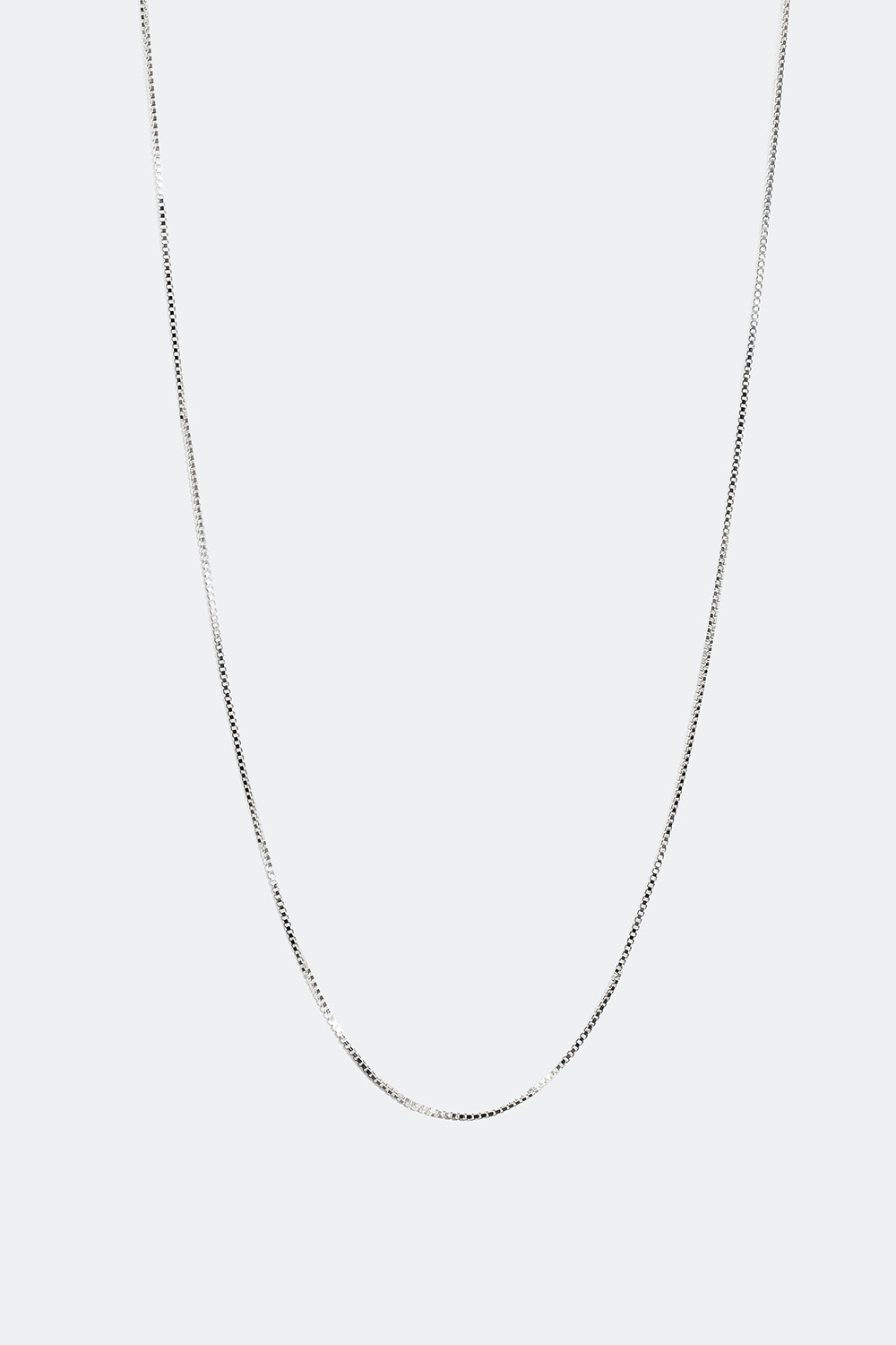 Venetiansk halskjede i ekte sølv, 55 cm i gruppen Ekte sølv / Sølvhalskjeder / Kjeder i ekte sølv hos Glitter (554000371060)