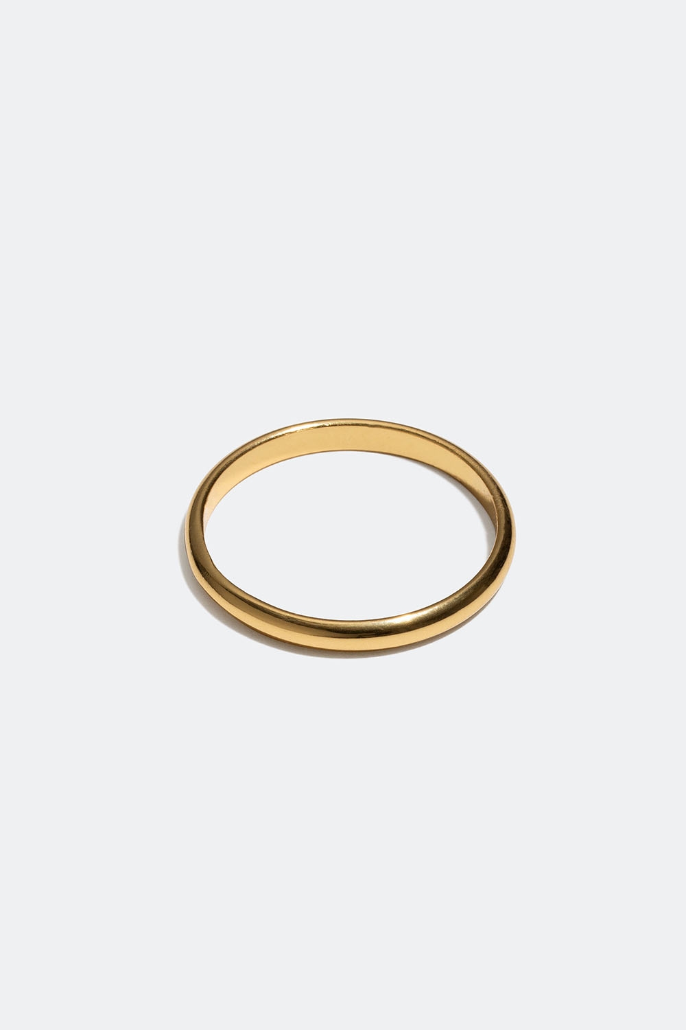 Tynn ring, forgylt med 18 K gull i gruppen 18 K Gullbelagt sølv / Ringer i 18 K gull hos Glitter (556000632)