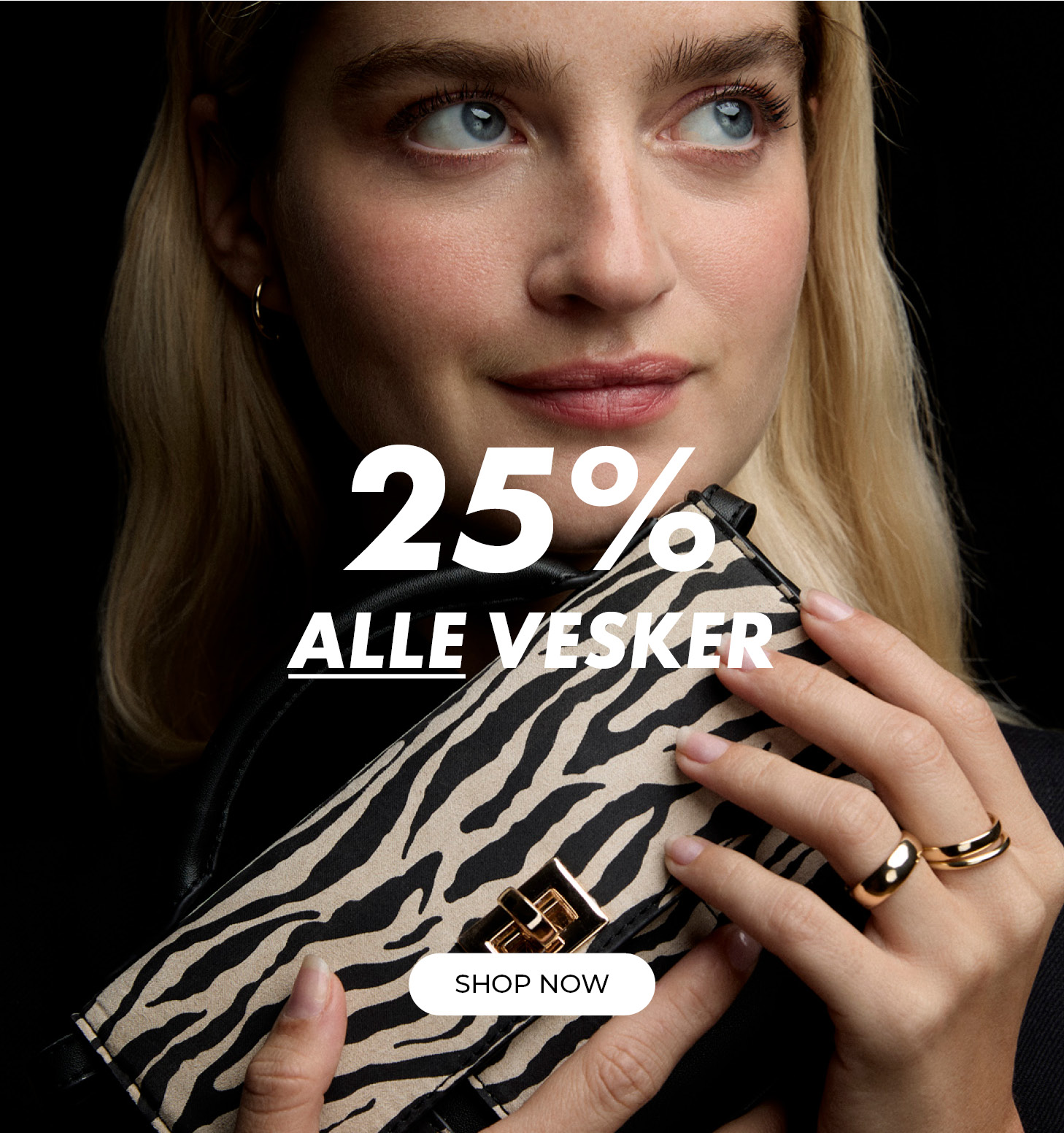 25% alle vesker