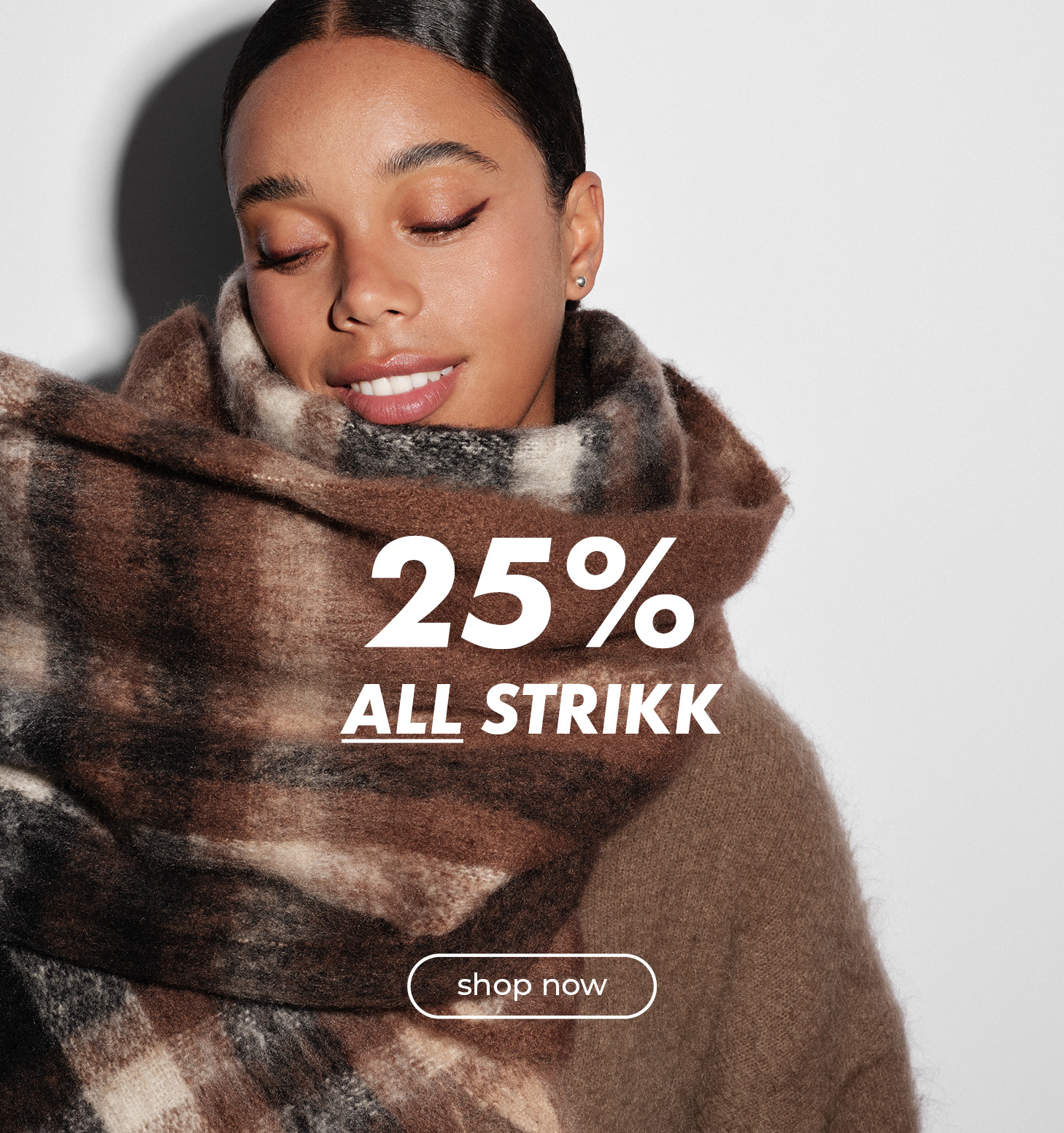 25% all strikk