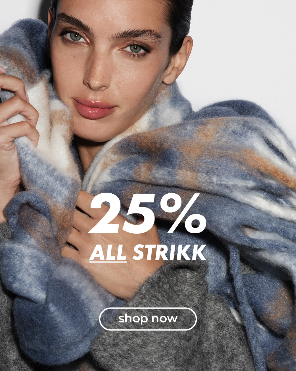 25% all strikk