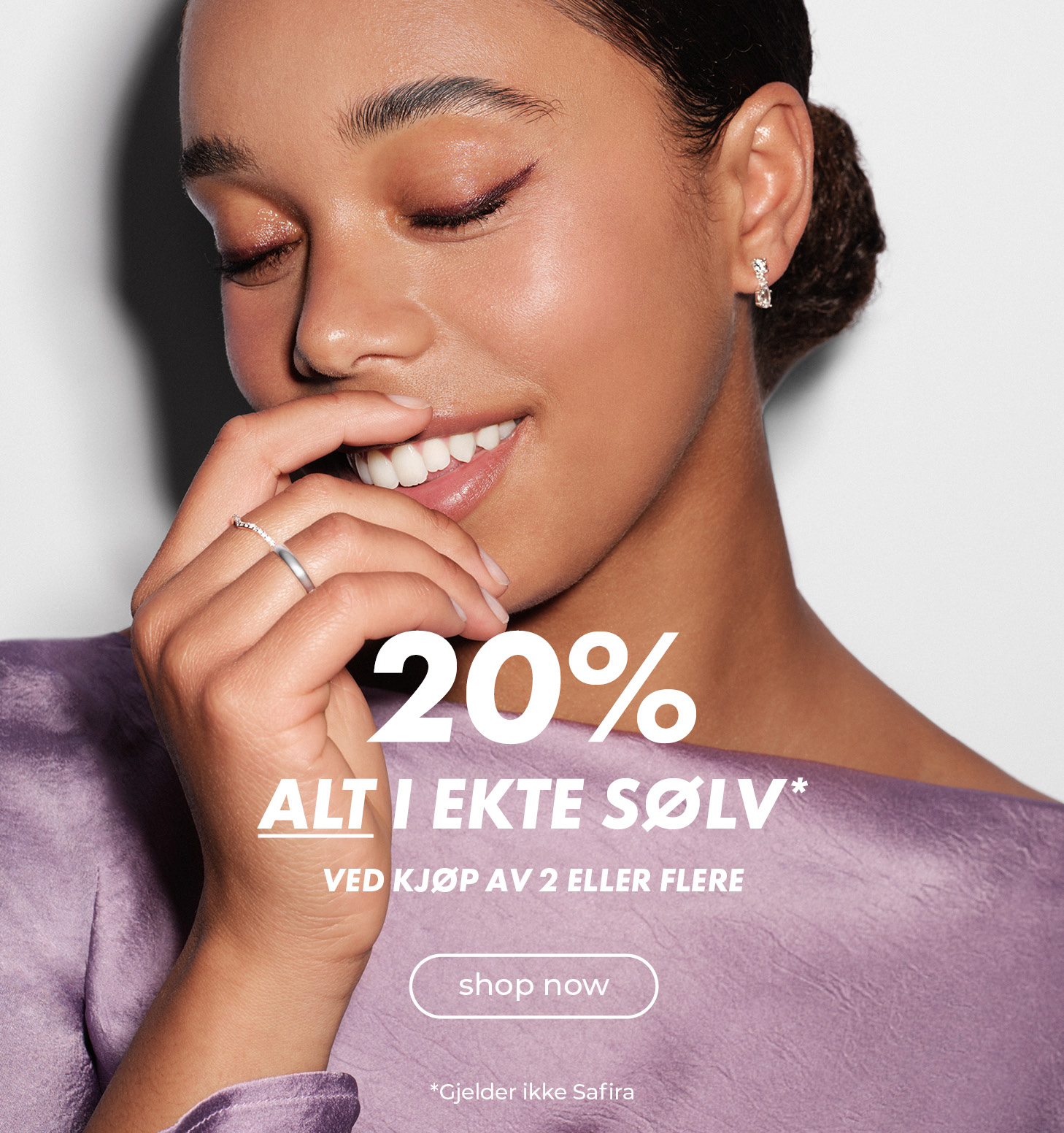 20% alt i ekte sølv