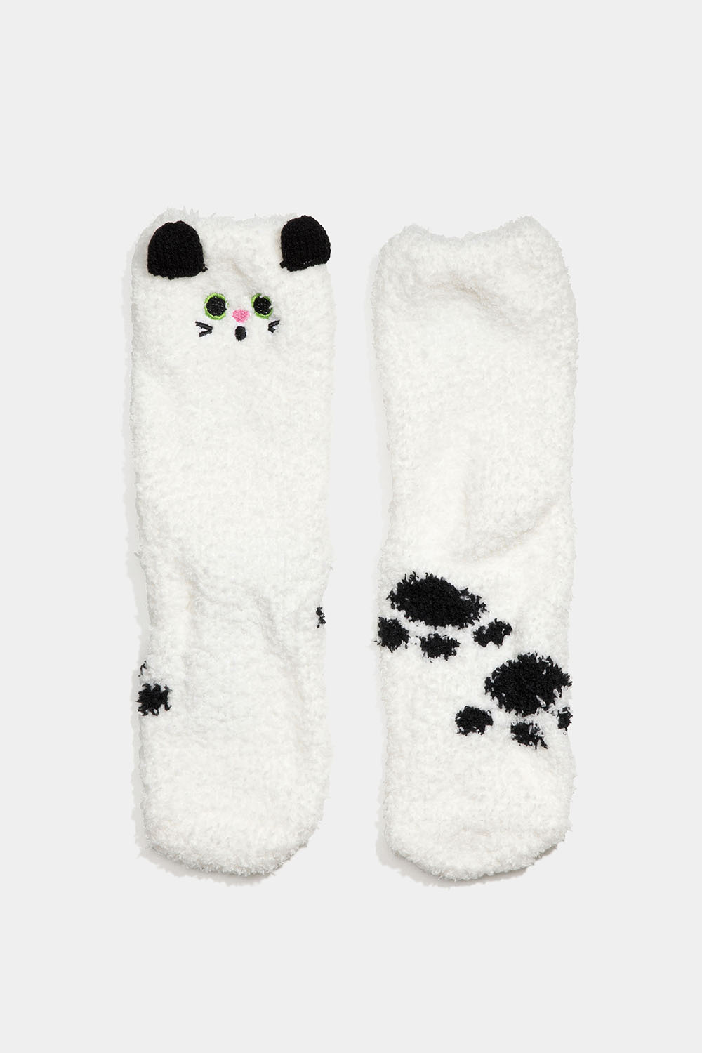 Lodne sokker med katt