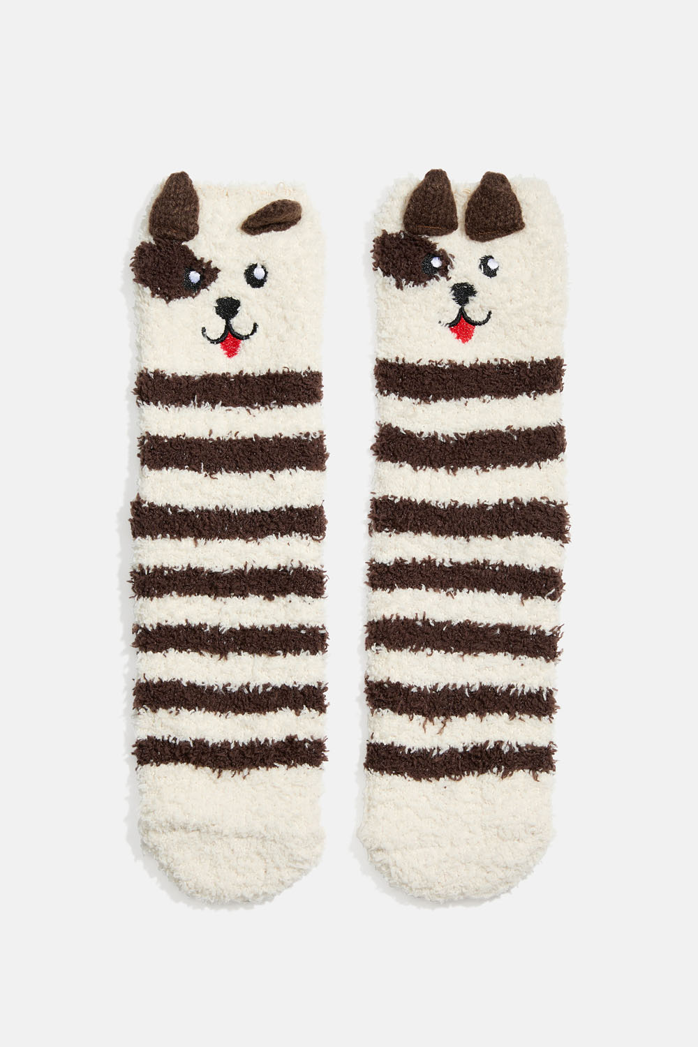 Myke sokker med hund