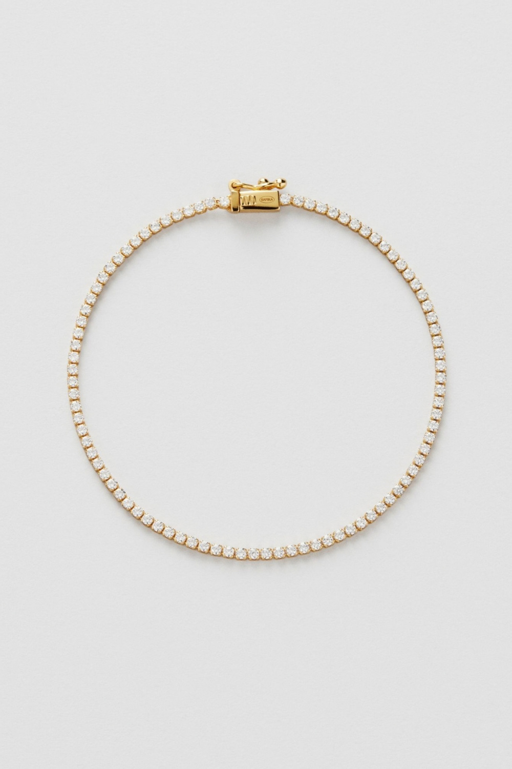 Tennis Bracelet (S) 18k Gold Plated