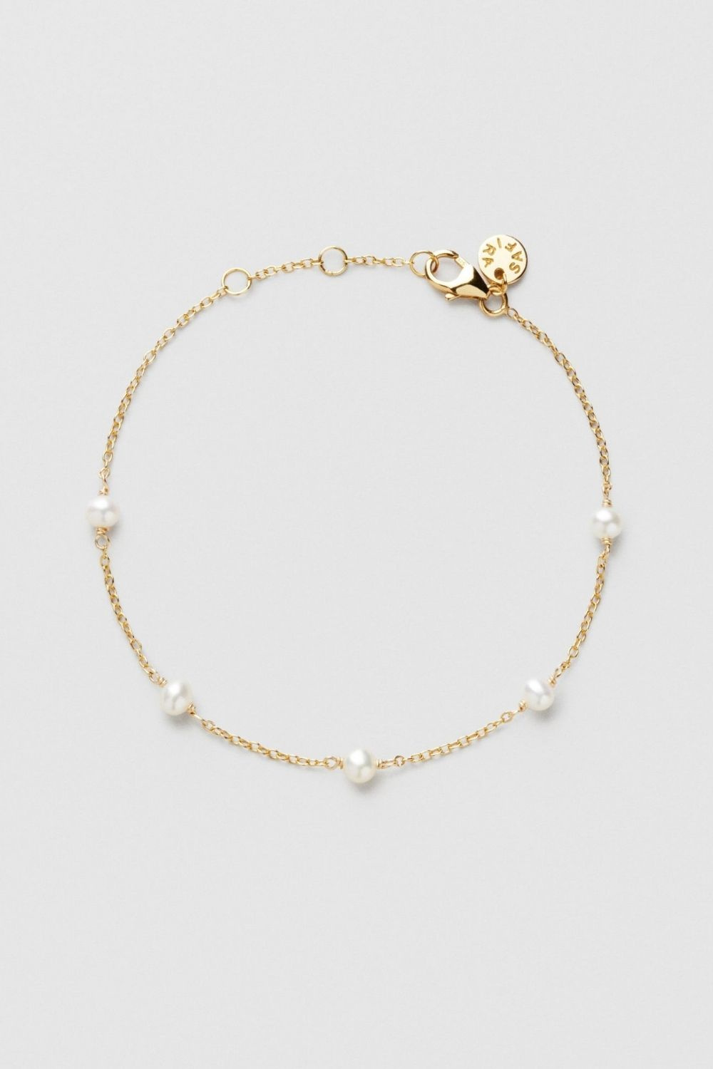 Pearl Bracelet 18k Gold Plated