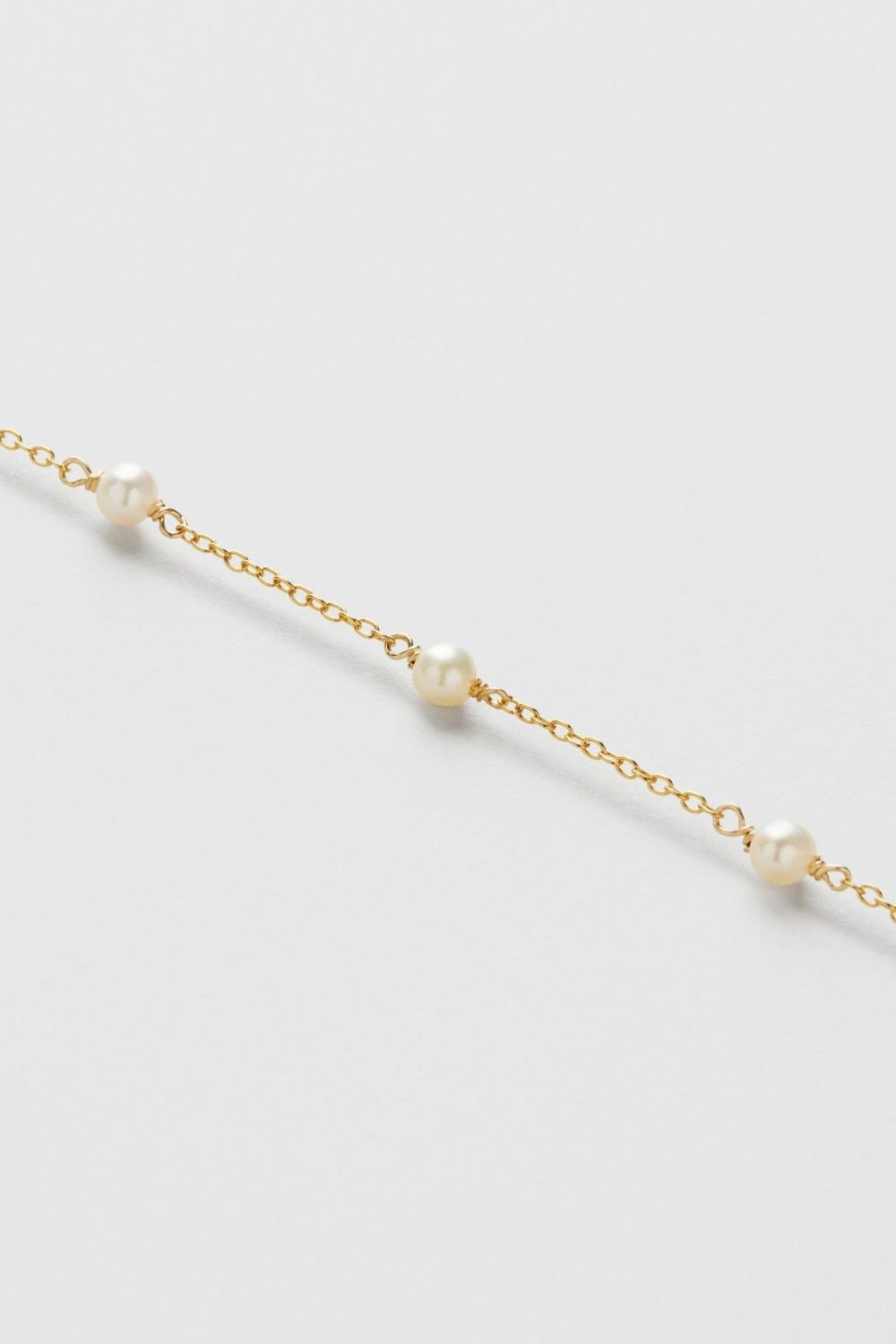 Pearl Bracelet 18k Gold Plated
