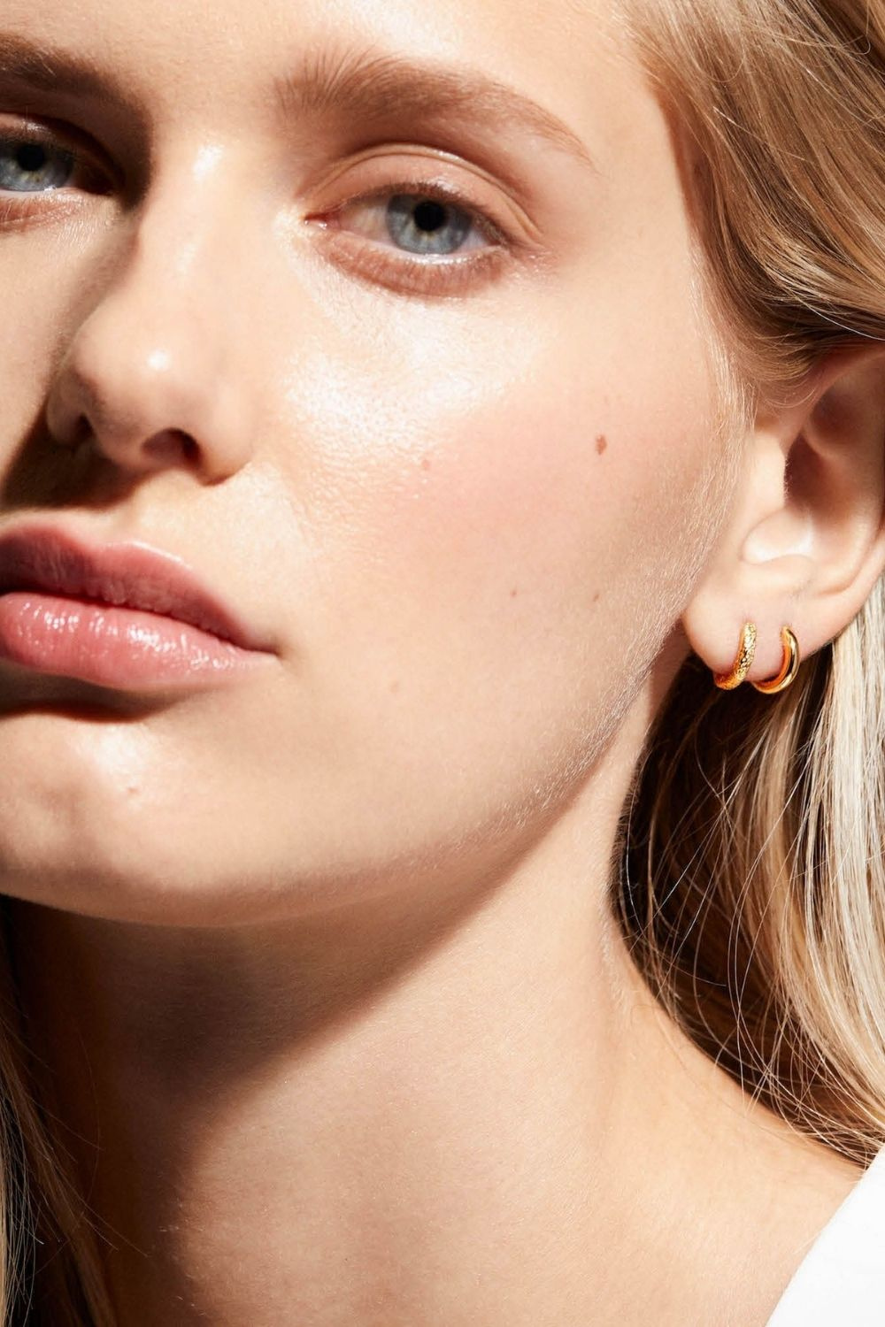 Faye Hoops (XS) 18k Gold Plated