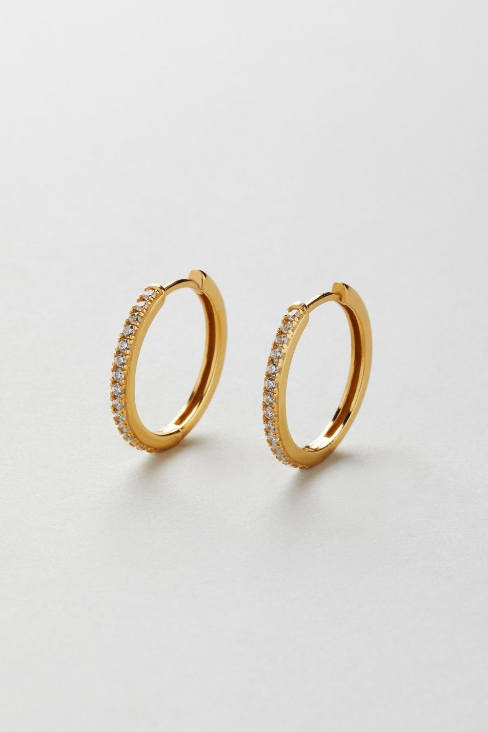 Lou Hoops (M) 18k Gold Plated