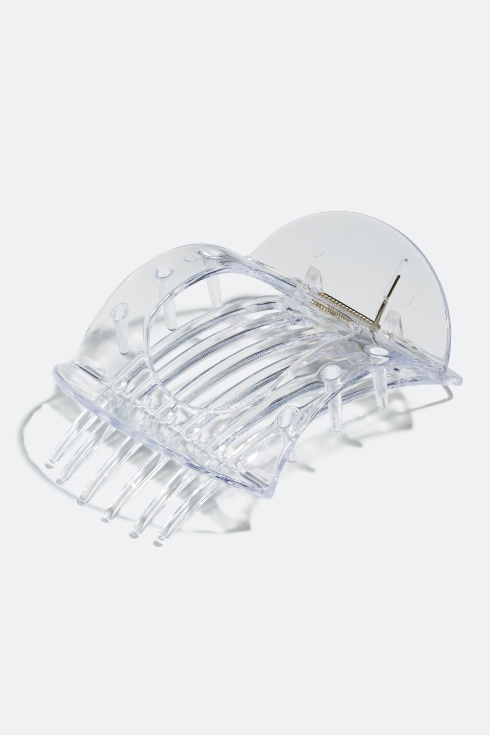 Flat stor hårklype 10 cm