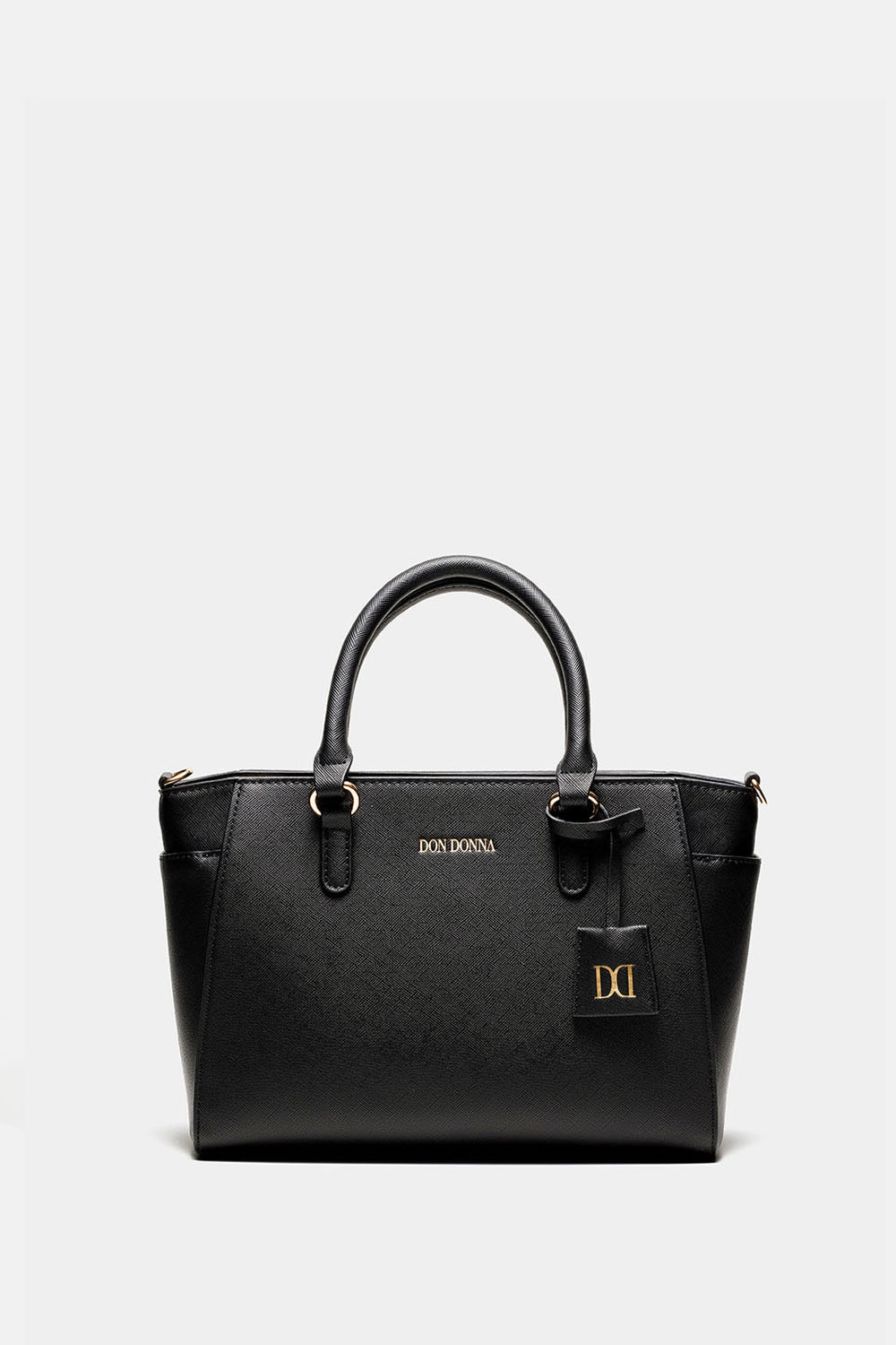 Lite svart tote veske