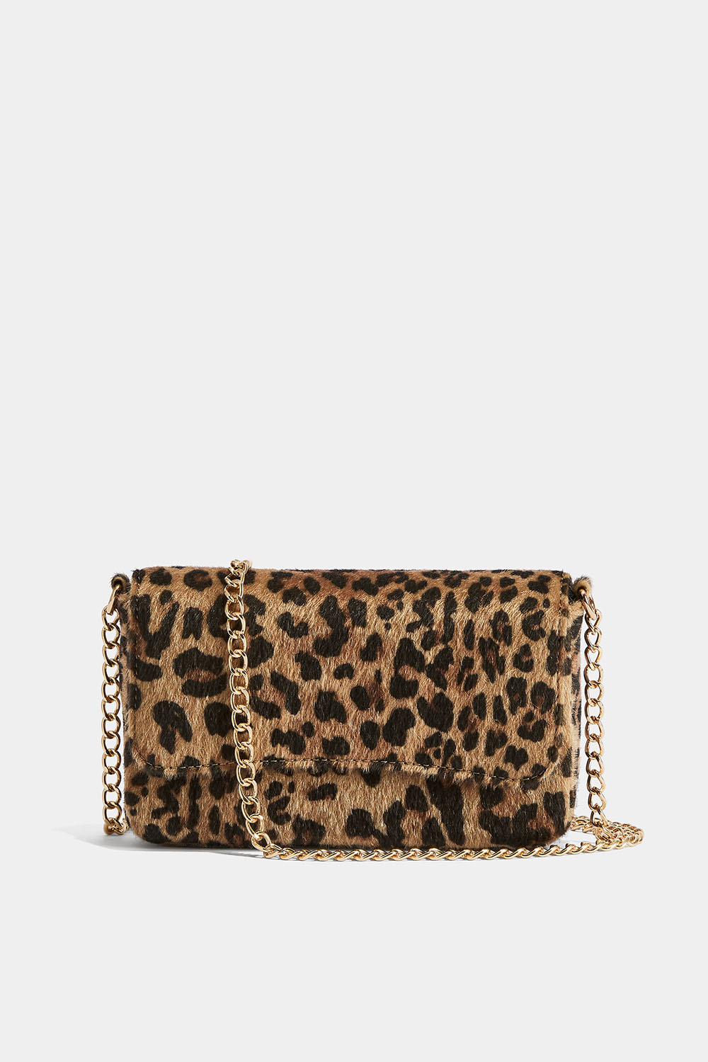 Liten leopardveske
