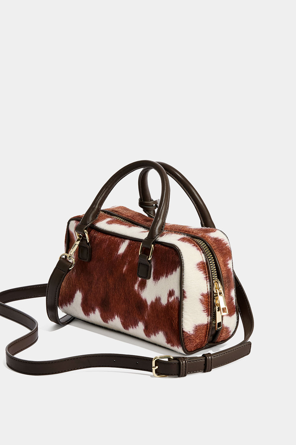 Rektangulær veske i kunstskinn