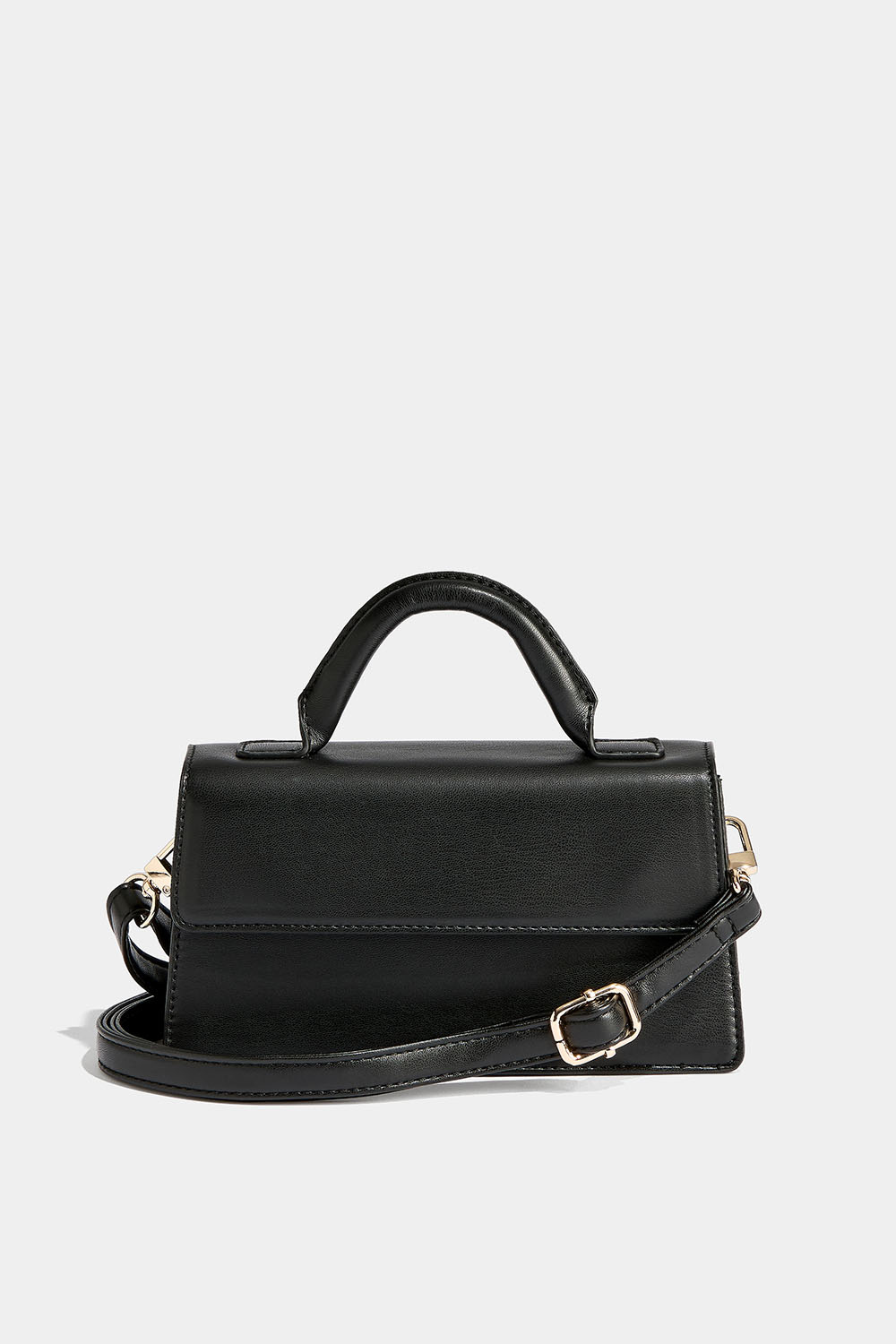 Liten, sort, rektangulær veske