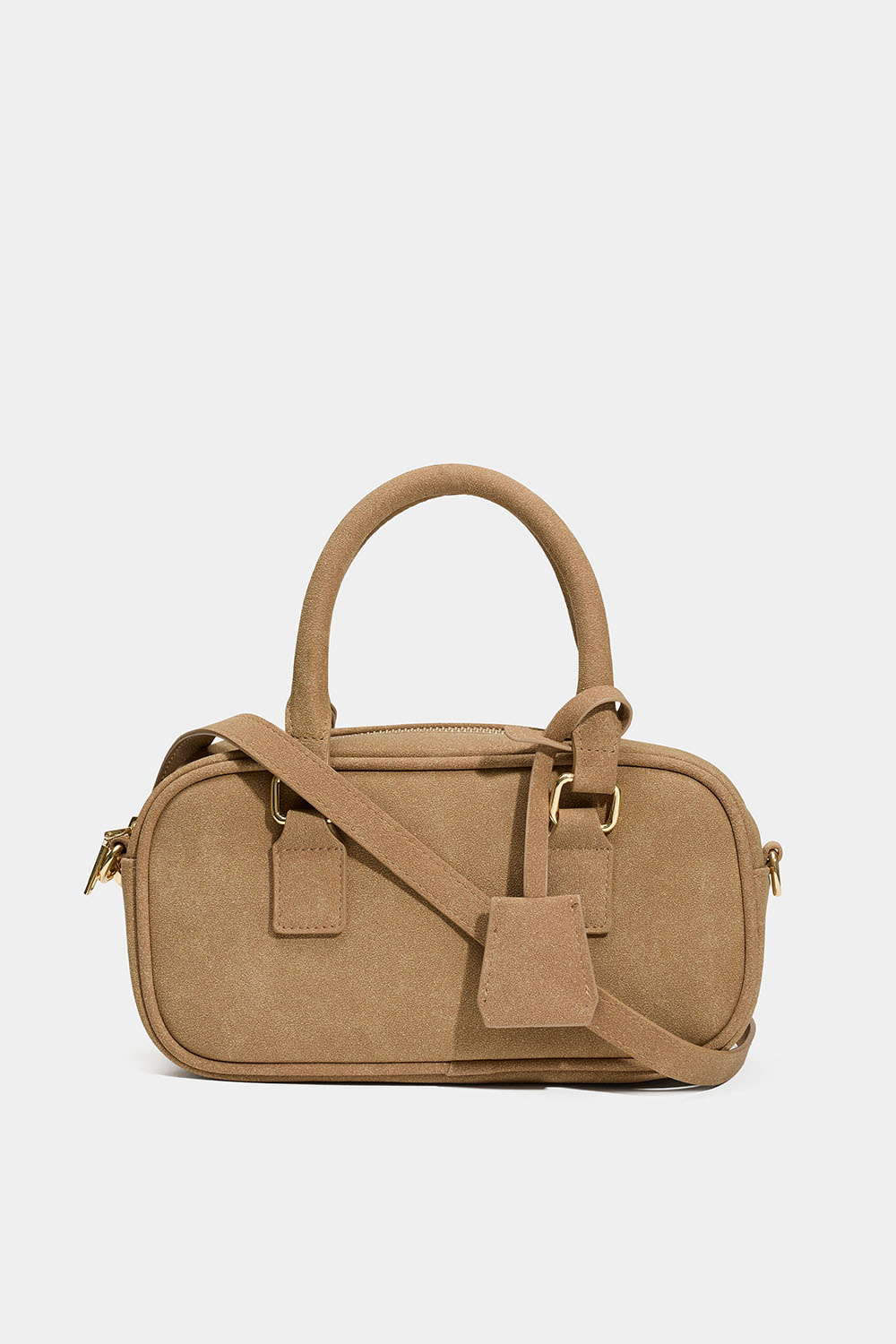 Liten beige håndveske