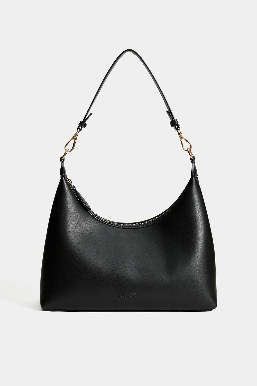 Svart veske med avtakbar skulderrem