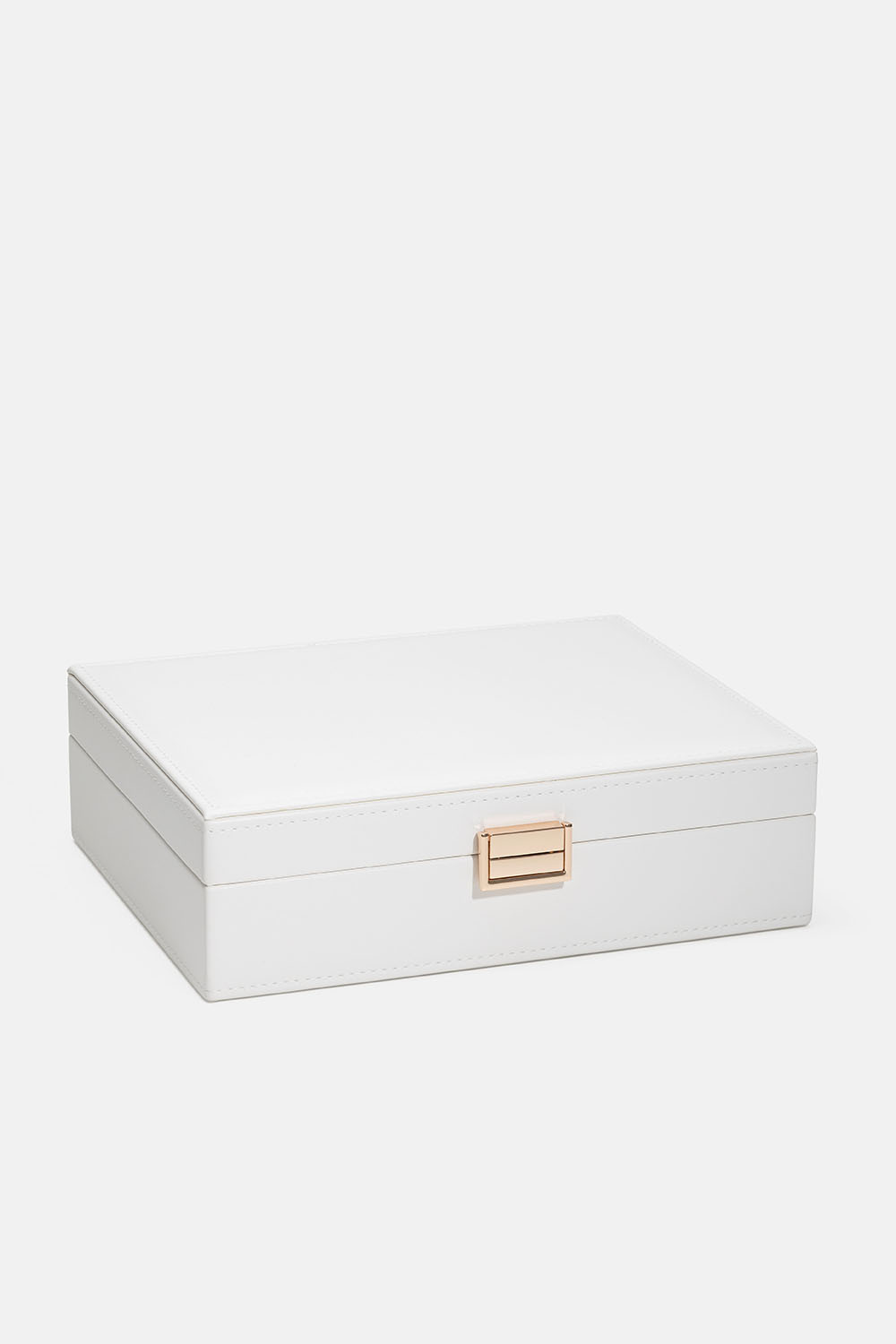 Klassisk smykkeskrin i hvitt
