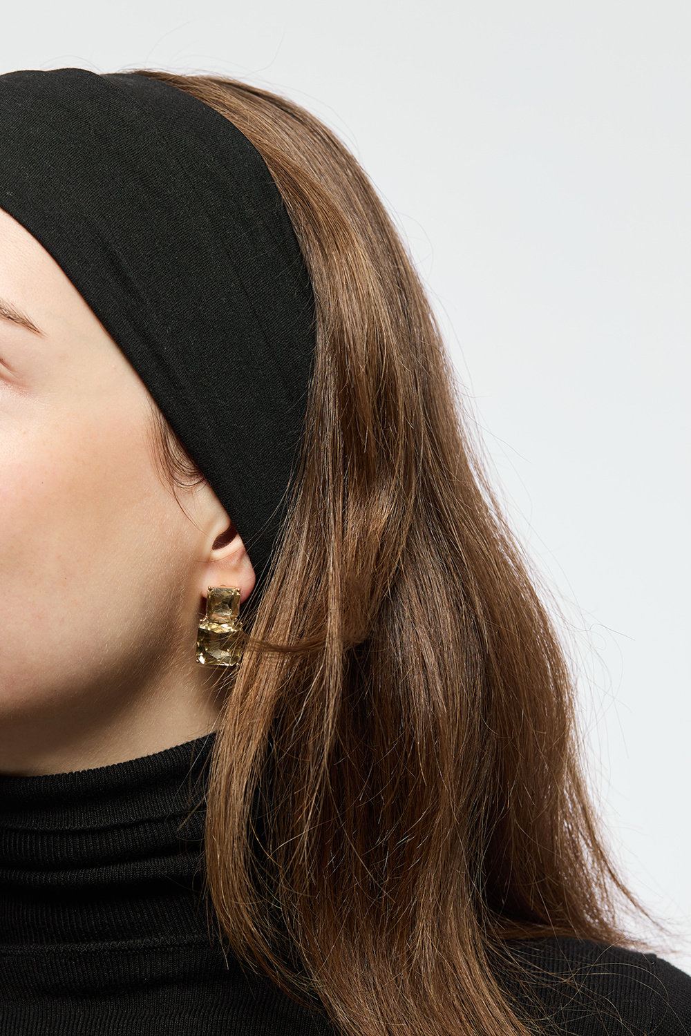 Klassisk bredt hårbånd 10,5 cm