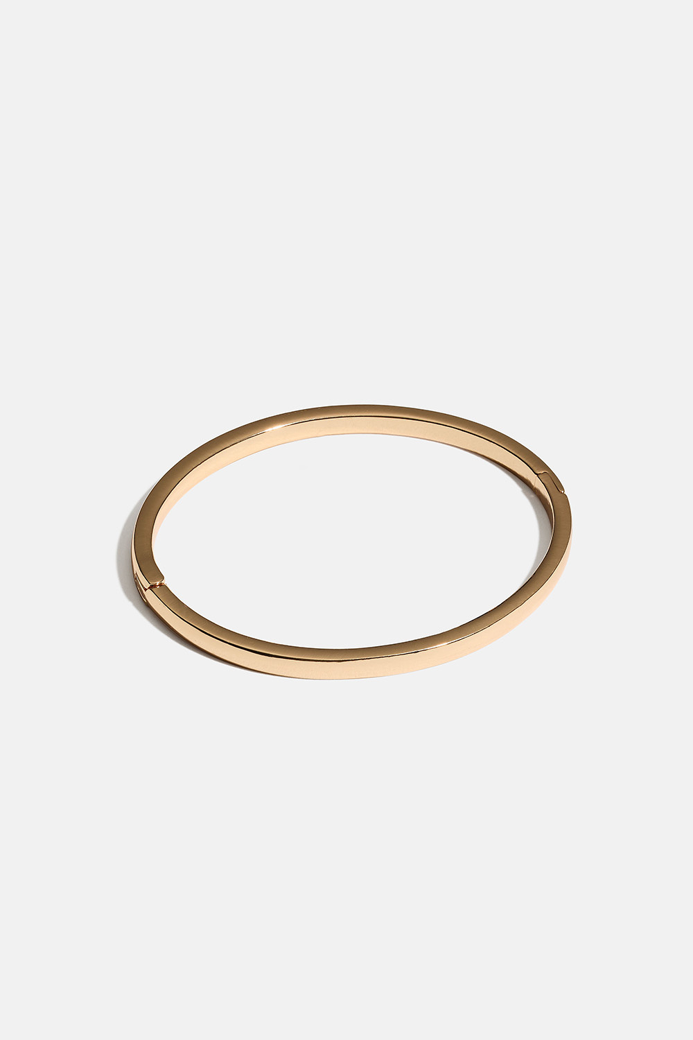 Smalt, gullfarget bangle-armbånd