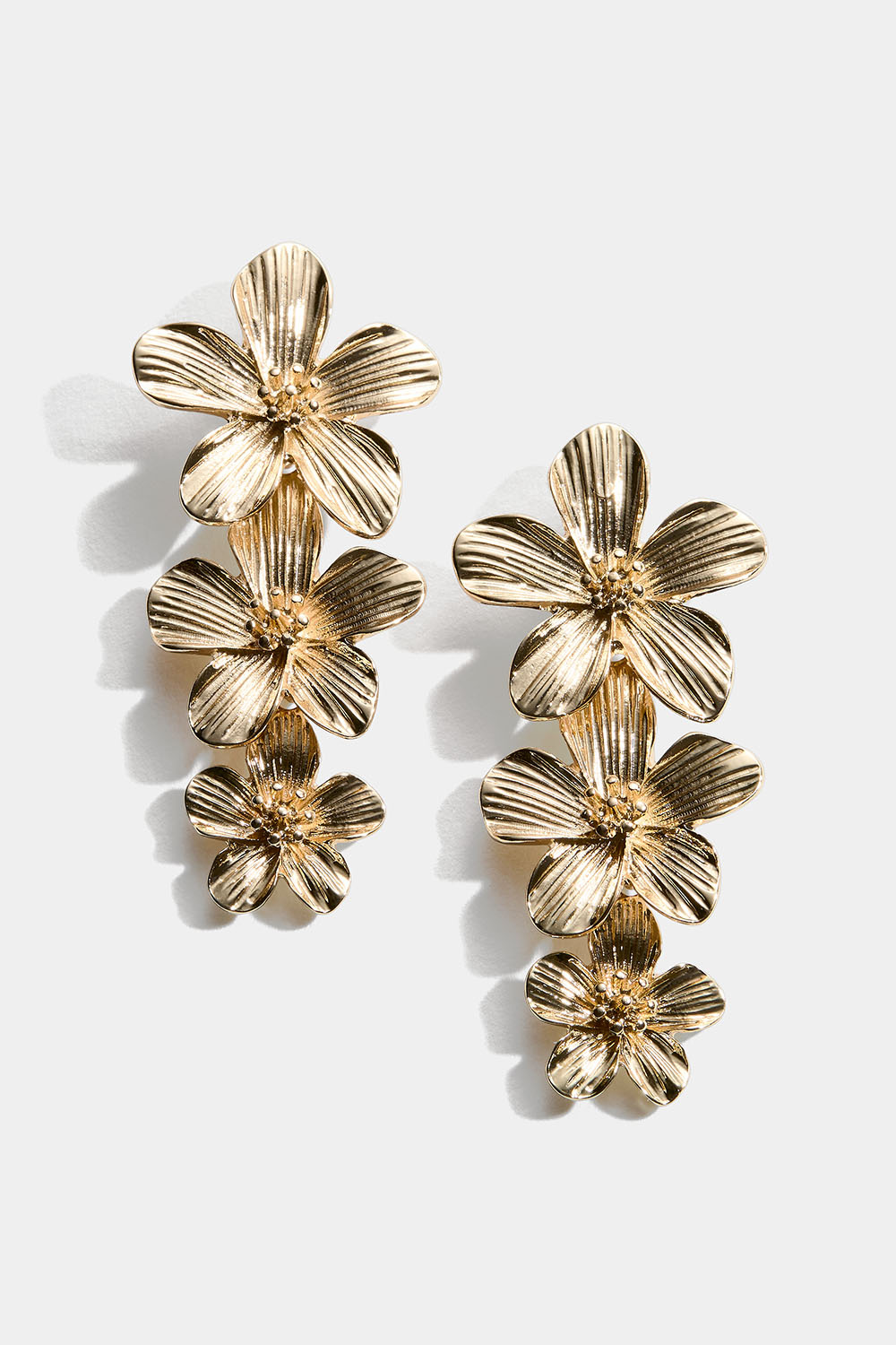 Øredobber med 3 blomster