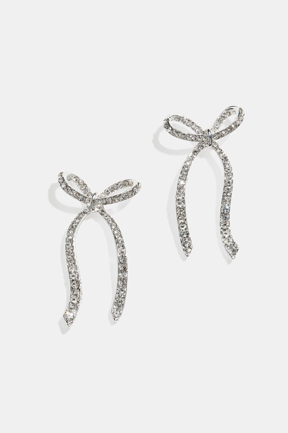 Øredobber med strasssløyfer