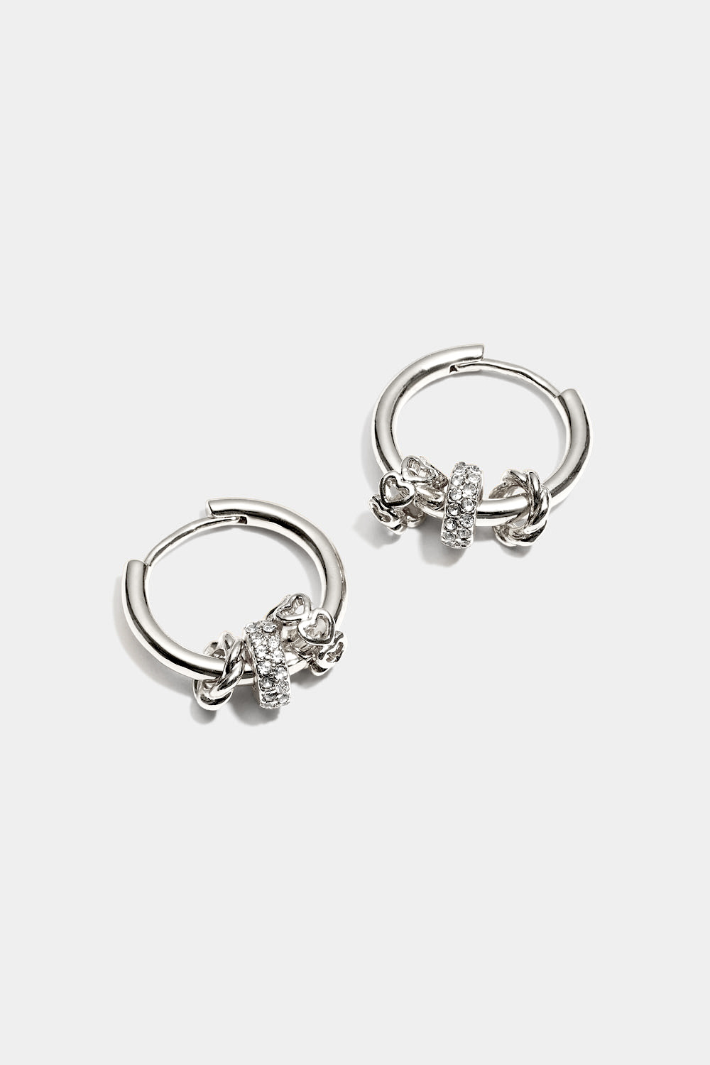 Øredobber med runde charms