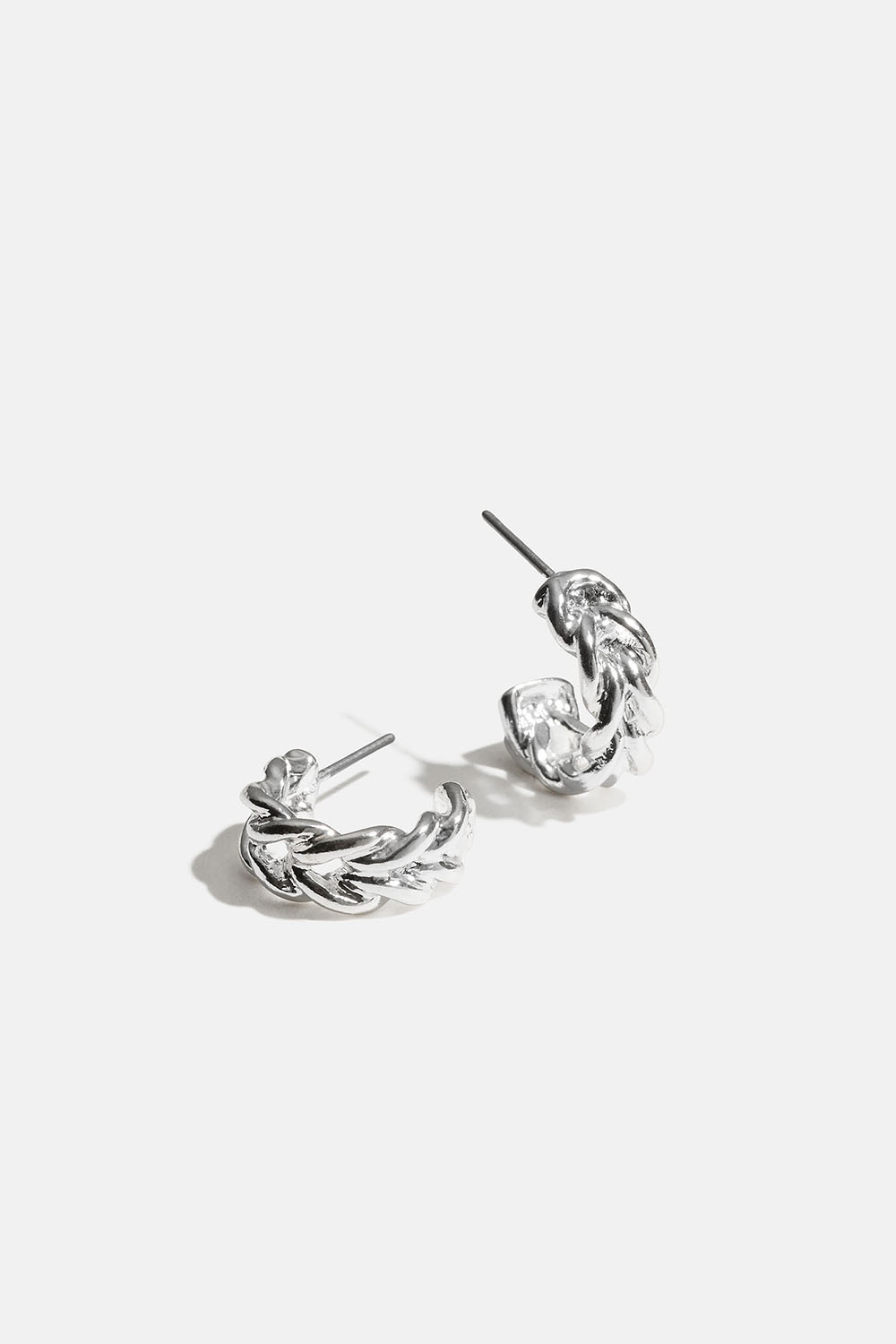 Øreringer med kjededesign